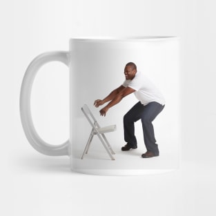 folding chair design Mug